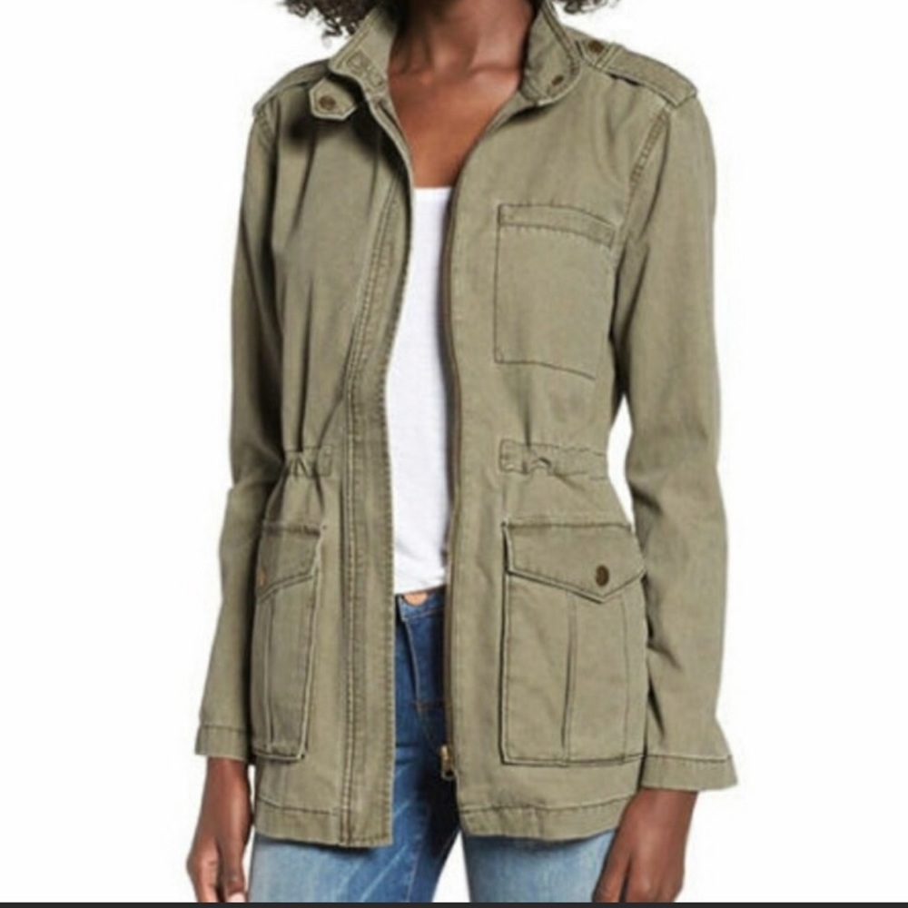 BP Olive Utility Cargo Jacket